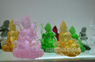 深圳琉璃佛像工厂,琉璃观音像,深圳琉璃工艺品厂家,古法琉璃礼品