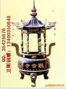 现货铸铁香炉,铸铜香炉,铜雕香炉,塔炉,宝鼎,焚经炉 ,唐县卫刚工艺品厂